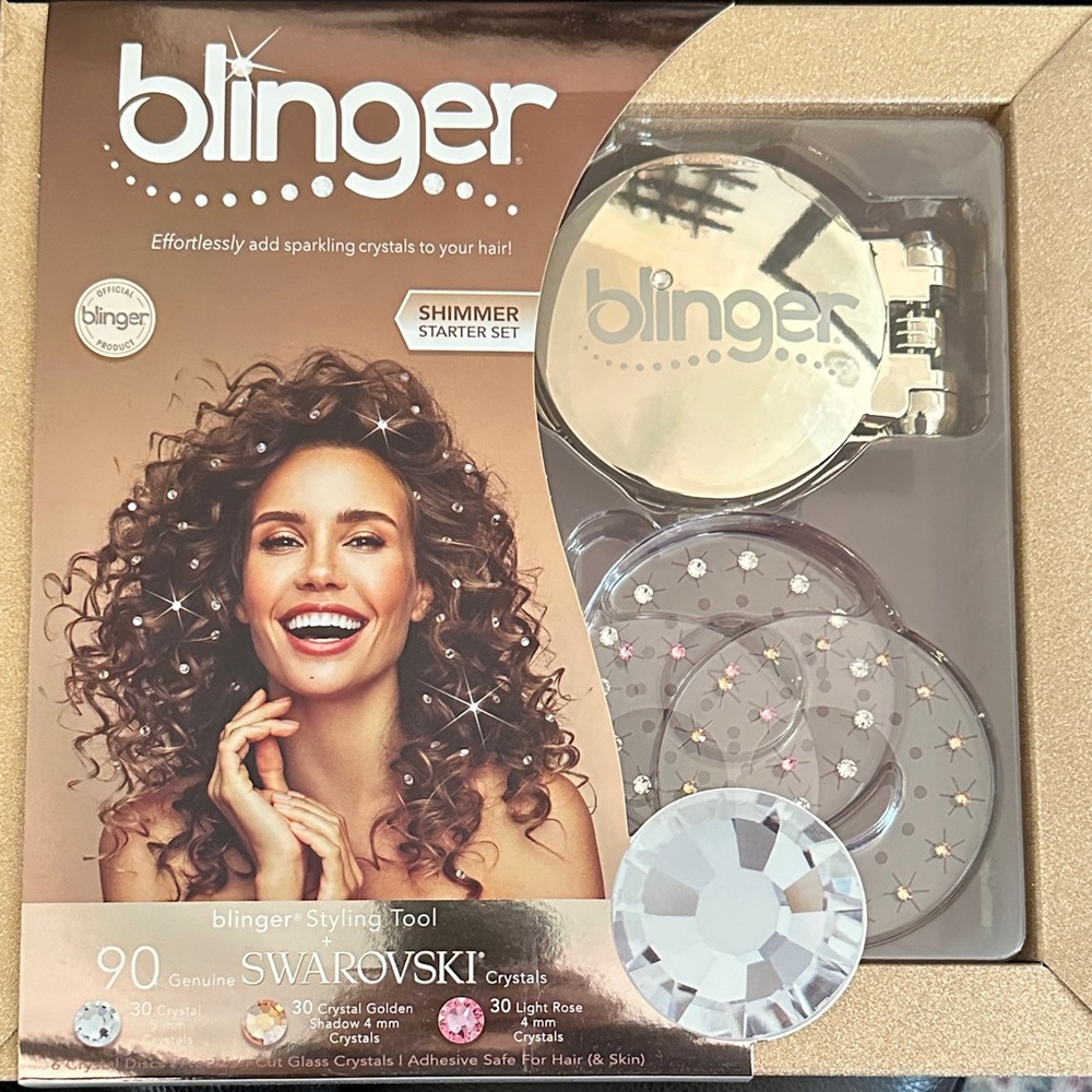 Blinger Styling Tool with Swarovski Crystals